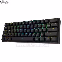کیبورد سیمی گیمینگ RGB ردراگون مدل K630 Dragonborn