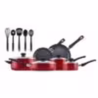 سرویس قابلمه 15 پارچه نچسب پرستیژ Prestige 15 Piece Non-Stick Cookware set قرمز