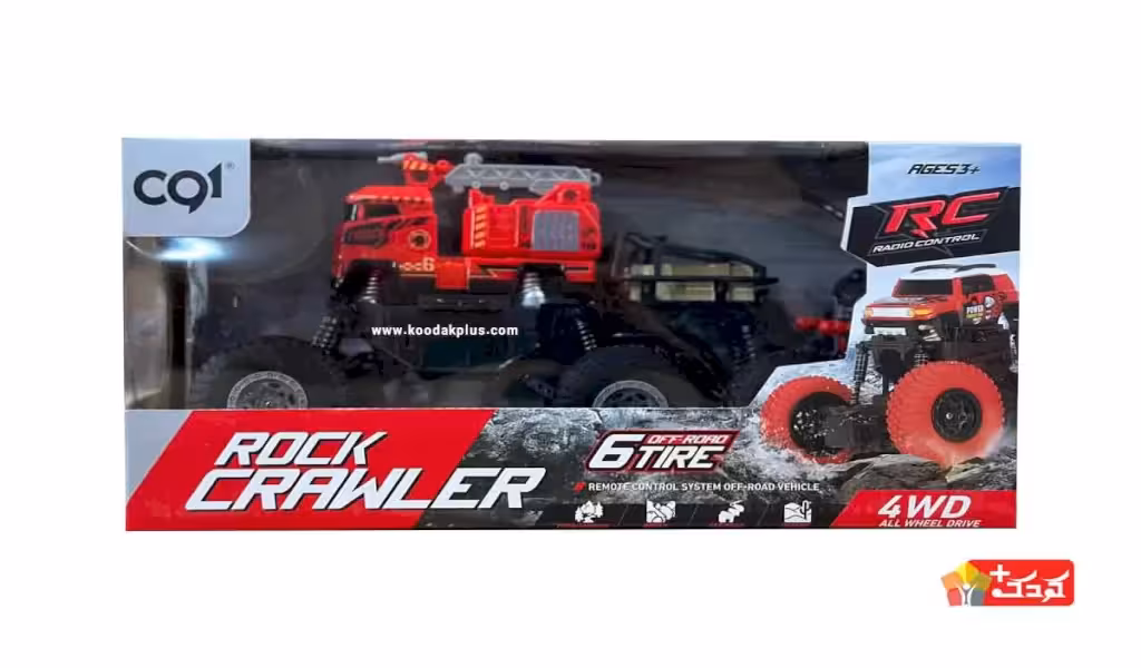 ماشین آفرود صخره نورد کنترلی 6 چرخ مدل 173-091