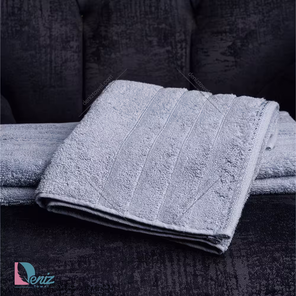 حوله دستی ویتو رنگ طوسی