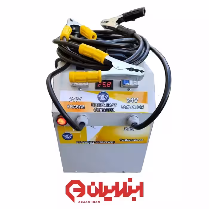 جامپ استارتر برقی صنعتی 12-24 ولت مدل TES-21000