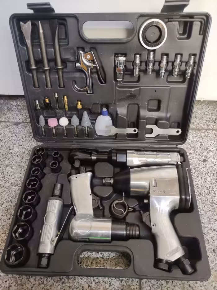 کیت کامل ابزار بادی همراه با لوازم کامل