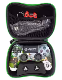 دسته PS4 مدل PlayX طرح اف‌سی 25 کد 02 به همراه ملزومات