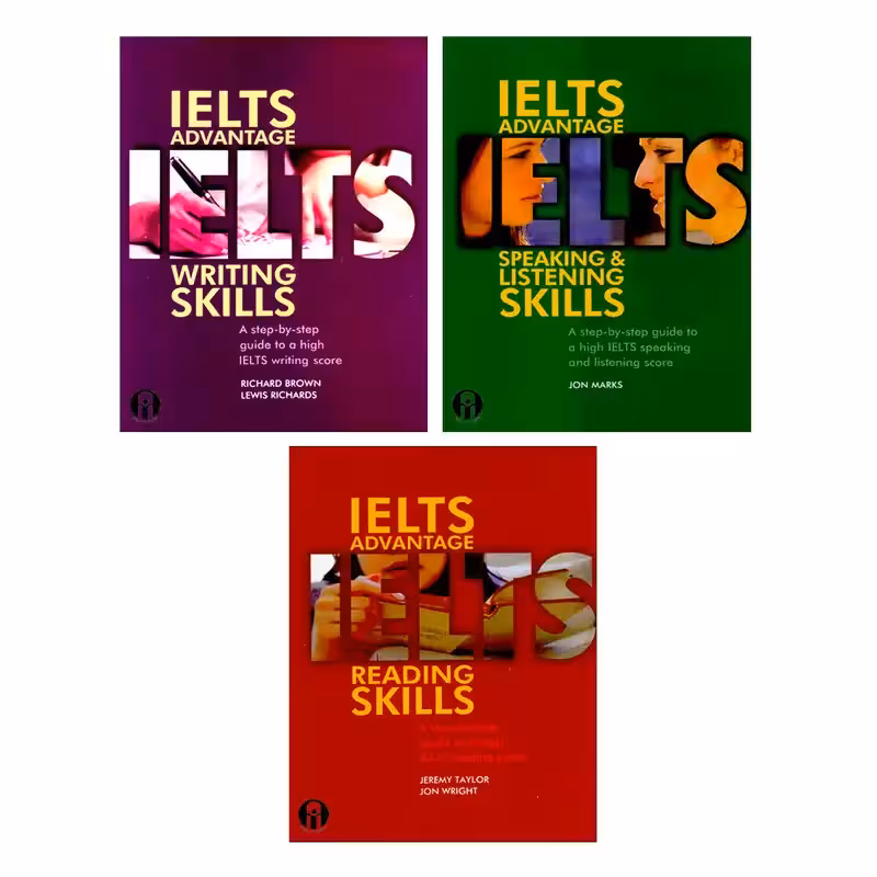 مجموعه 3 جلدی آیلتس ادونتج | کتاب انگلیسی IELTS Advantage