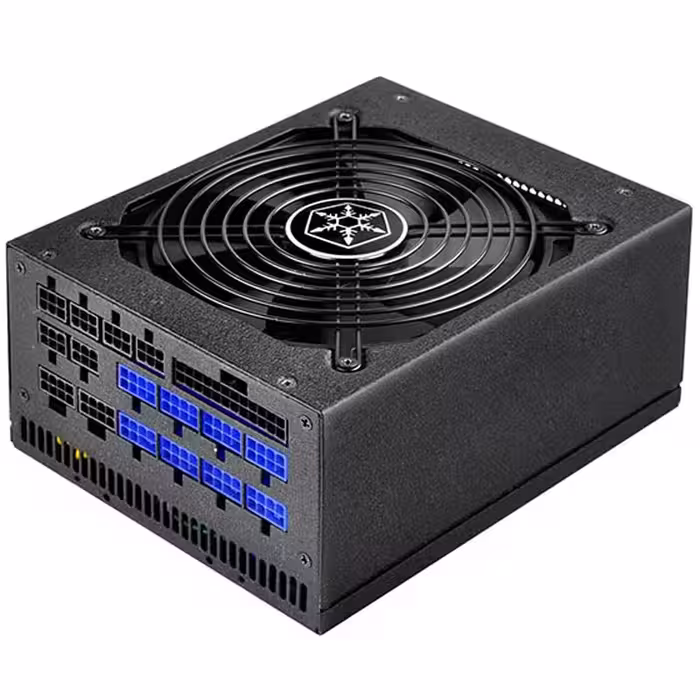 منبع تغذیه کامپیوتر سیلوراستون مدل Strider Full Platinum SST-ST1200-PT توان 1200 وات