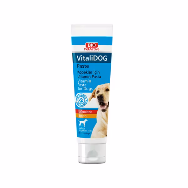 خمیر ویتامینه سگ بالغ بایوپت اکتیو Vitali Dog (100 سی سی)