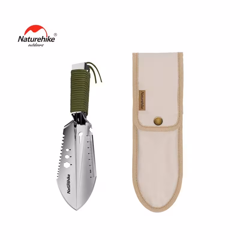 بیلچه کمپینگ چندکاره نیچرهایک مدل Mini Multifunctional