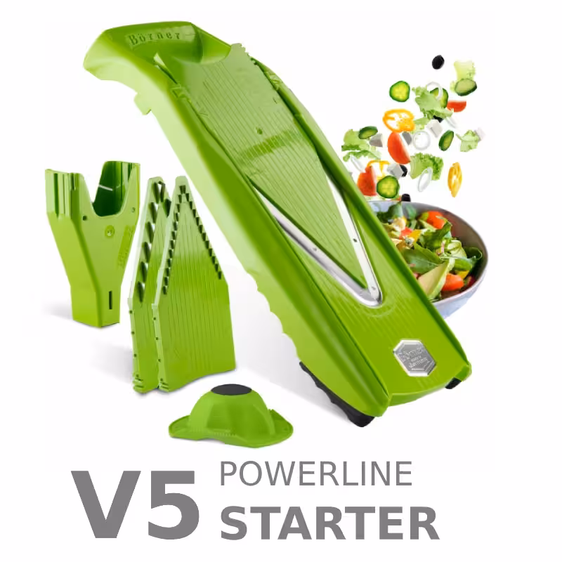 رنده اسلایسر برنر BORNER آلمان مدل V5 STARTER رنگ سبز