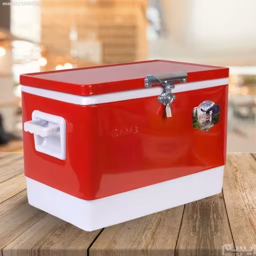 یخدان صندوقی فلزی (کلمن) دو جداره 47 لیتری کویر سراب