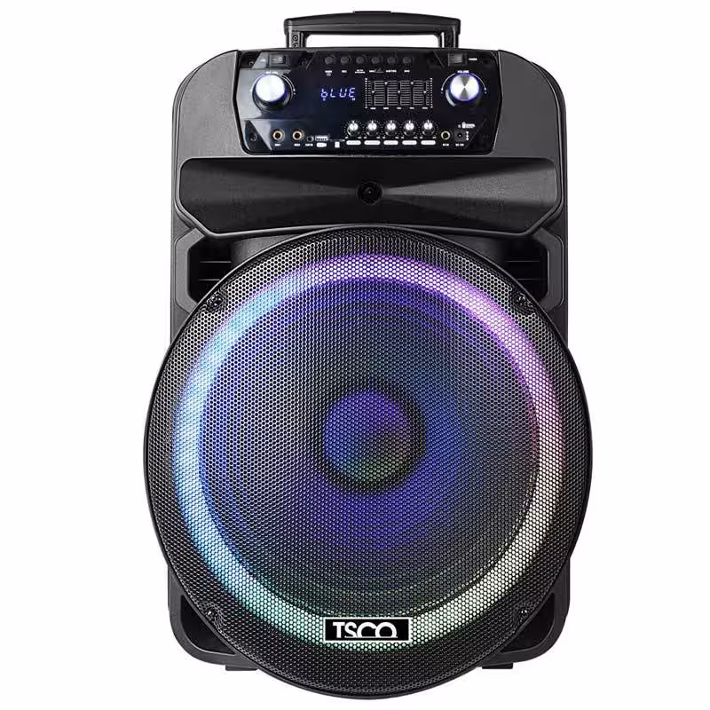 اسپیکر چمدانی بلوتوثی تسکو TS1921   میکروفون و ریموت کنترل