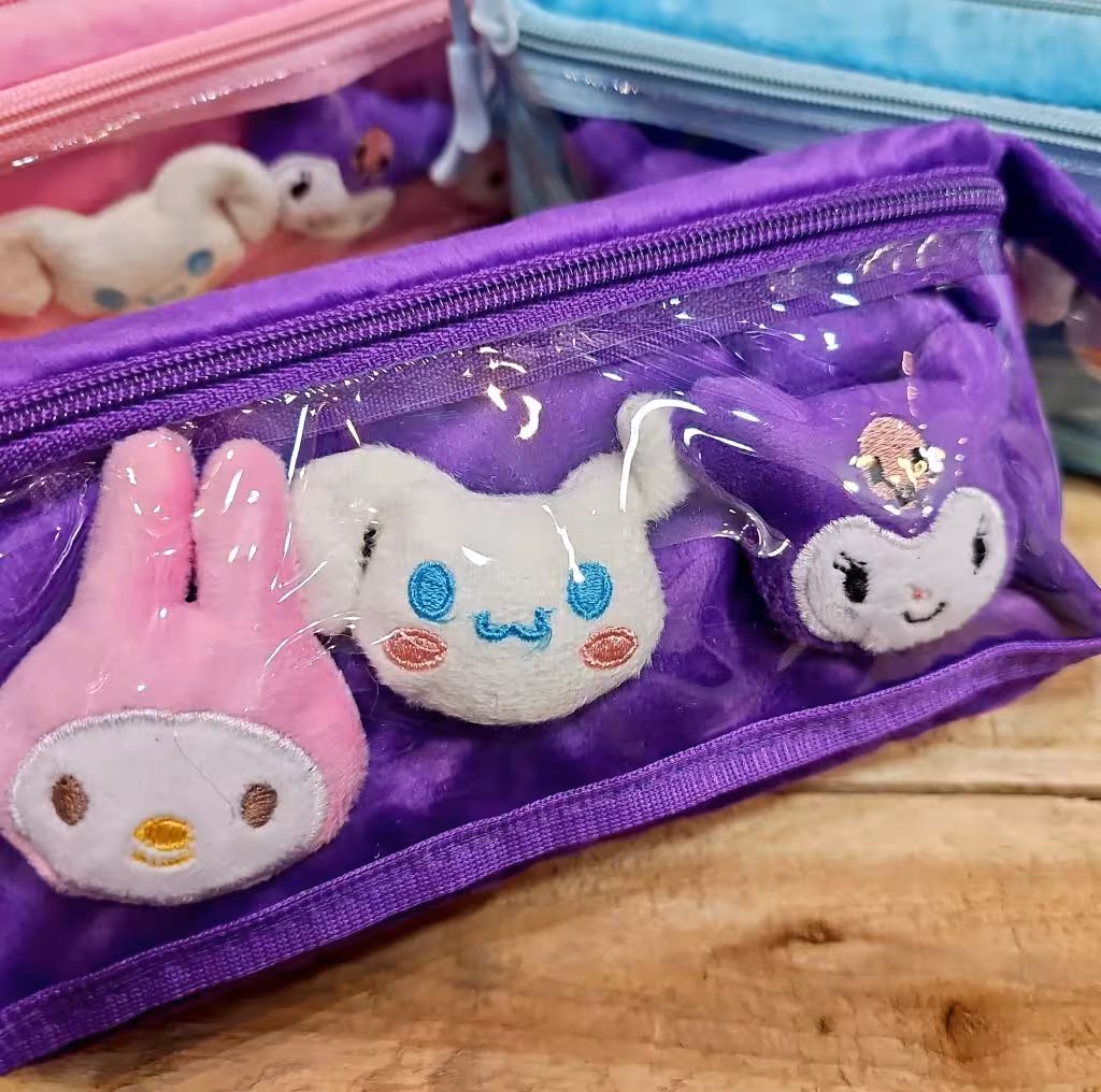 جامدادی سه زیپ کرومی و دوستان پالرمو