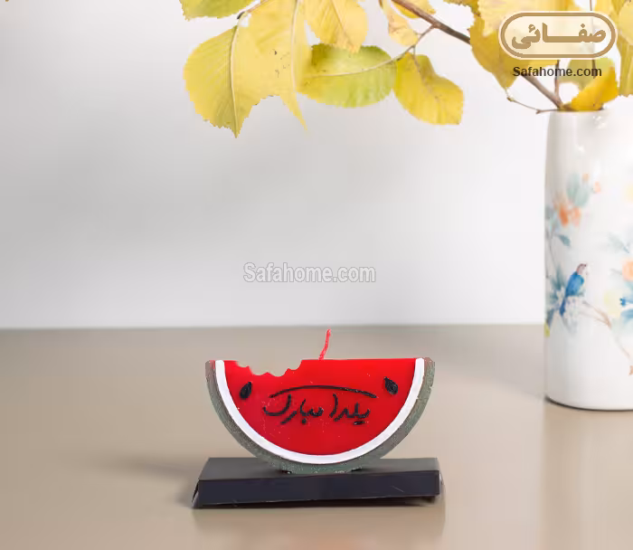 شمع یلدا طرح هندوانه