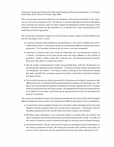 خرید و دانلود نسخه کامل کتاب [Dissertation] Numerical Methods for Multi-Scale Modeling of Non-Newtonian Flows