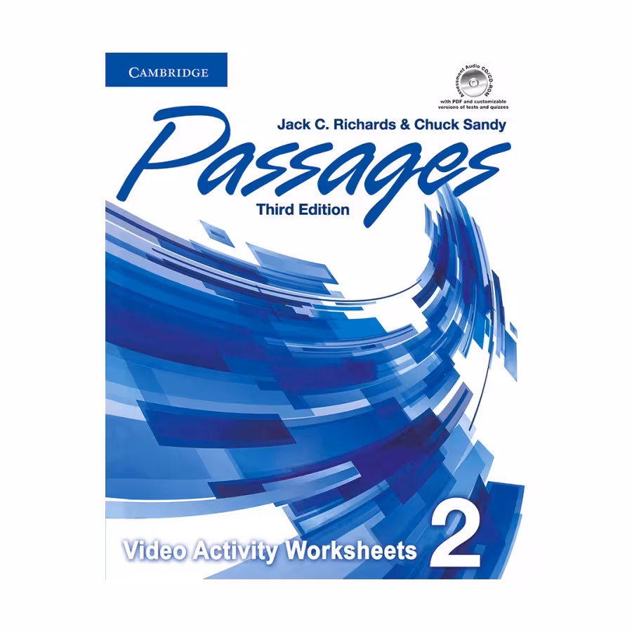 Passages 2 Video Activities Worksheet Third Edition کتاب فیلم پسیج دو ویرایش سوم