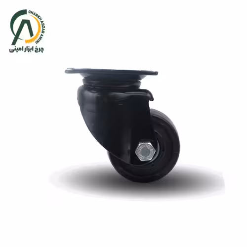 چرخ پلی آمید کوبوی گردان قطر 75 میلی متر