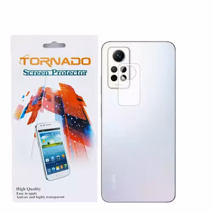 محافظ لنز دوربین تورنادو مدل نانو گلس مناسب برای موبایل Note 12 Pro 4G بسته 40 عددی