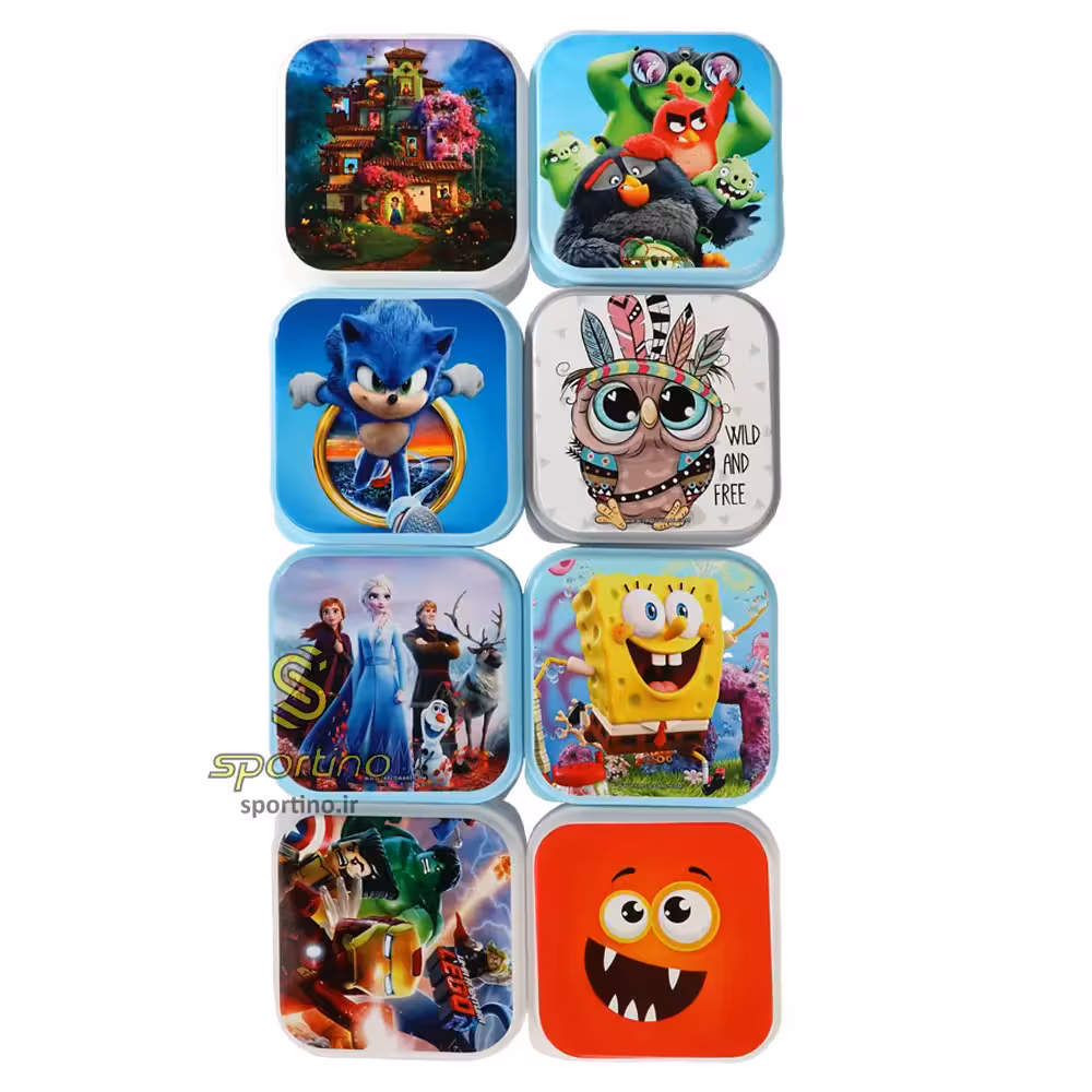 ظرف غذا چهار تکه 807