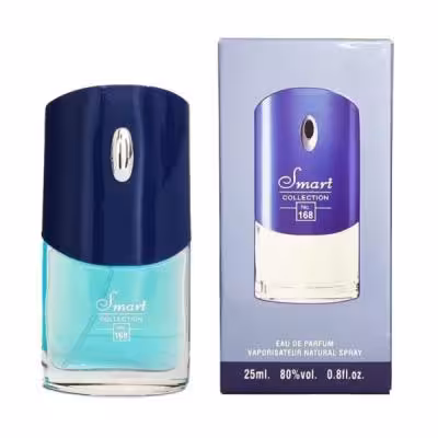 ادکلن کوچک مردانه اسمارت کد 168 مدل جیونچی بلو حجم 25 میلی لیتر