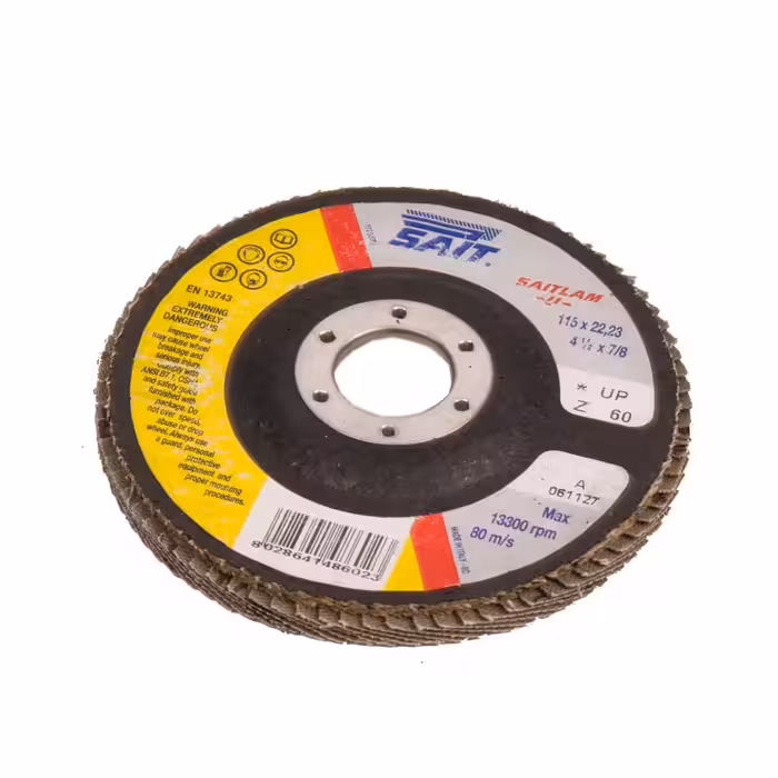 فلاپ سنباده 115 میلی متر مینی سیت مش 60