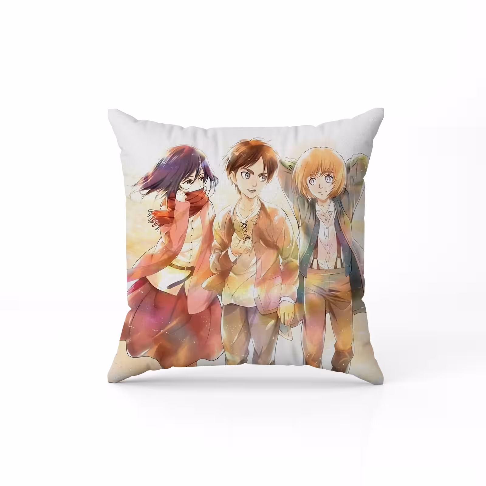 روکش کوسن انیمه اتک آن تایتان (چاپ طرح دلخواه)