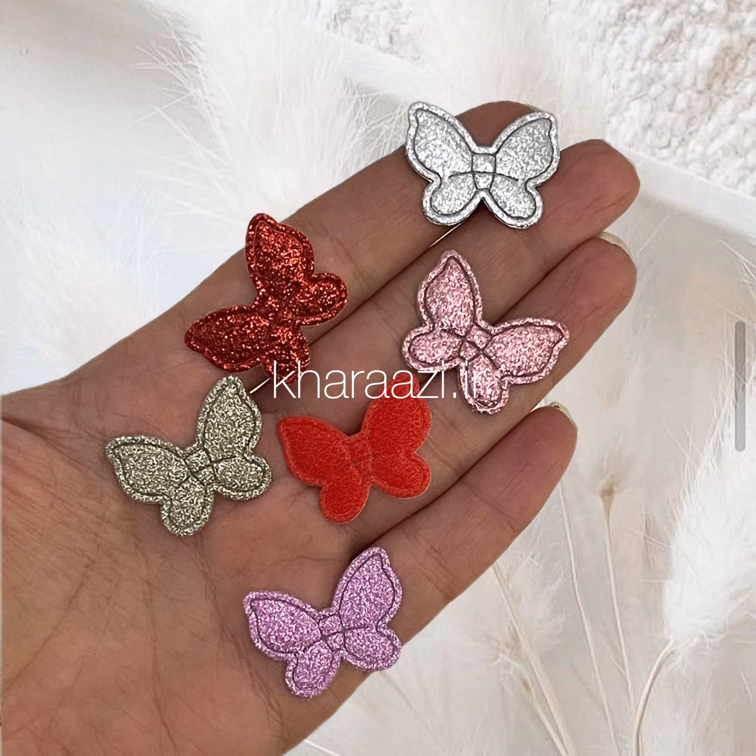 پک پروانه تزئینی 20 تایی