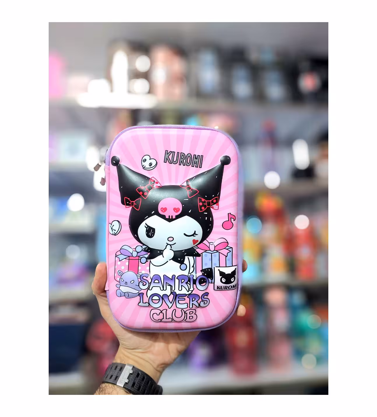 جامدادی کتابی سه بعدی بزرگ طرح کرومی 7