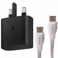 شارژر دیواری 25 وات معلم نوین مدل Galaxy A53 به همراه کابل USB-C | کالا مکس