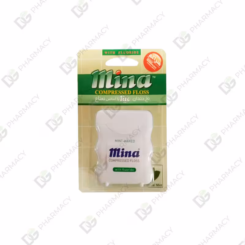 نخ دندان مینا 50 متری متراکم دیجی فارماسی