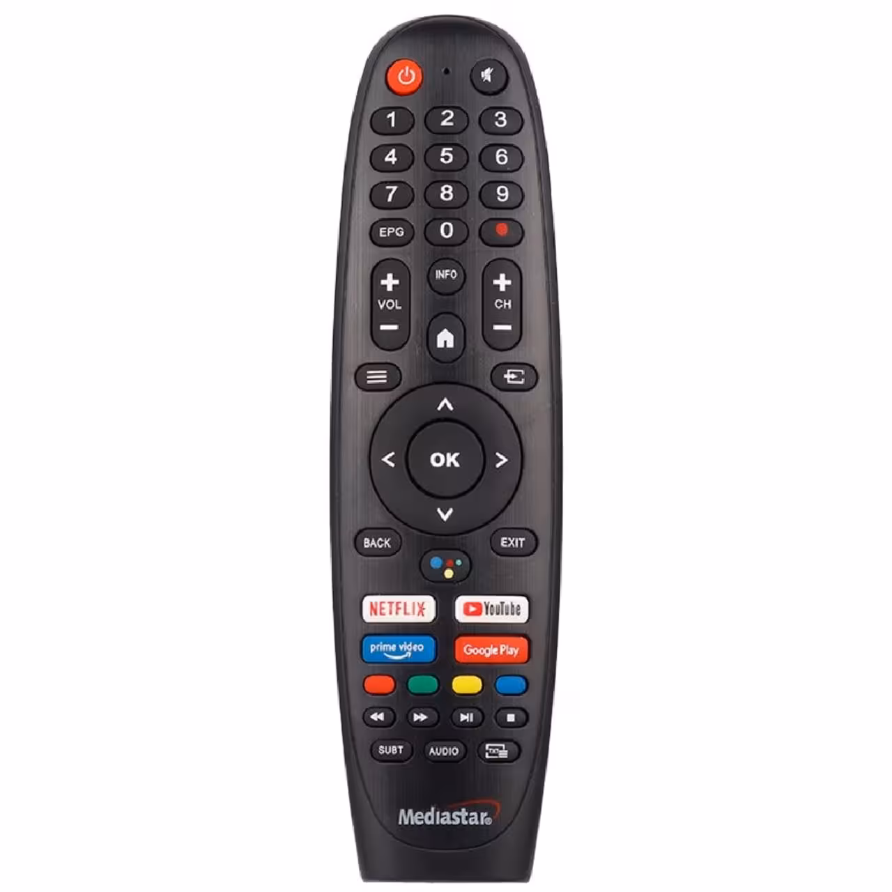 کنترل تلویزیون LED مدیا استار مدل تخم مرغی