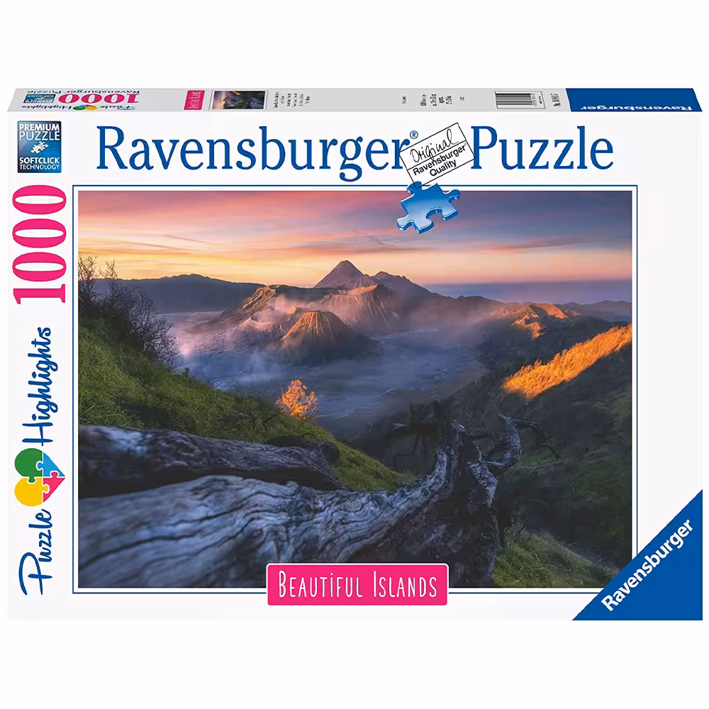 پازل 1000 قطعه Ravensburger طرح کوه برومو