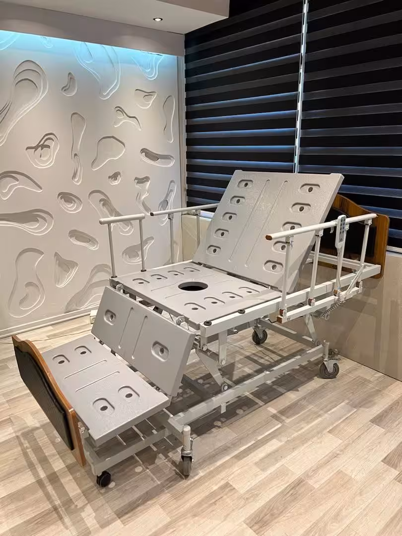 تخت پنج حالته مبله برقی با بدساید خشابی