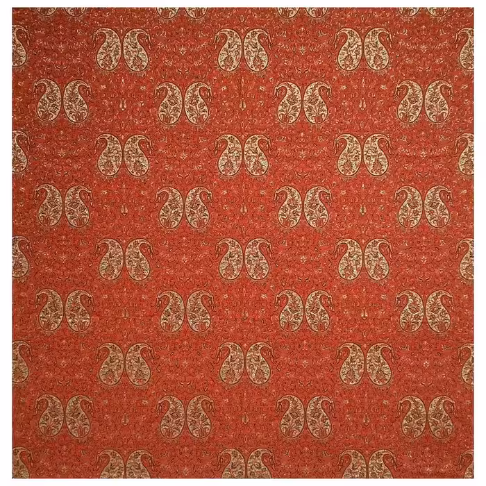 رومیزی مربع ترمه ابریشم کد TRM32