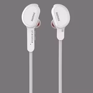 هدفون یا هندزفری بلوتوثی با کیفیت برند ریمکس مدل REMAX RM-S5 wireless Bluetooth sport earphones