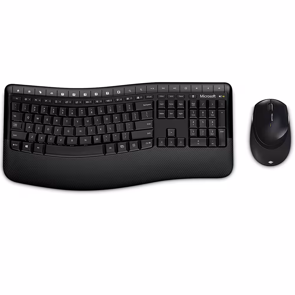 قیمت و خرید کیبورد و ماوس بی‌سیم مایکروسافت مدل Desktop 5000 | یاس ارتباط