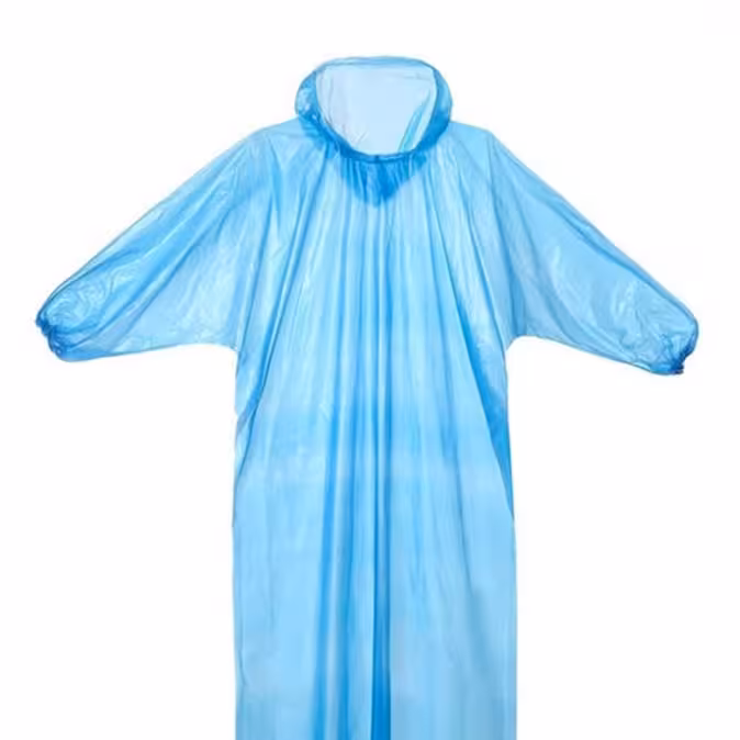 کاور نایلونی کلاه دار(بارانی نایلونی)