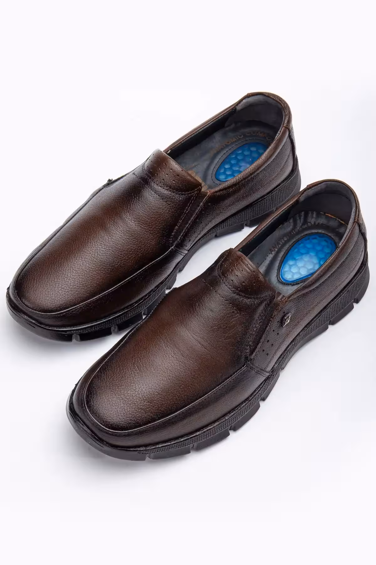 کفش سایز بزرگ مردانه سایز 40تا 44 زیره و رویه ازچرم طبیعی روزمره با کفی طبی راحتی – 5063