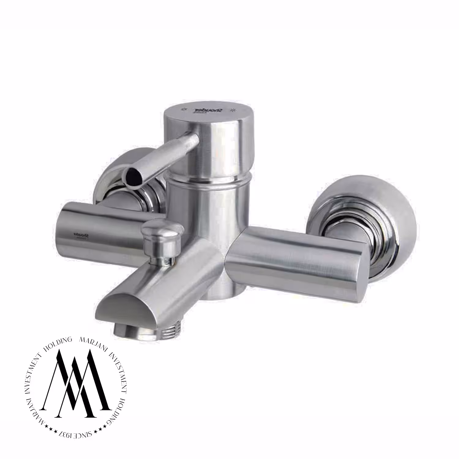 شیر حمام شودر مدل موناکوپلاس (کرومات)