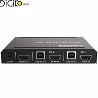 سوئيچ کی وی اِم 2 پورت HDMI فرانت