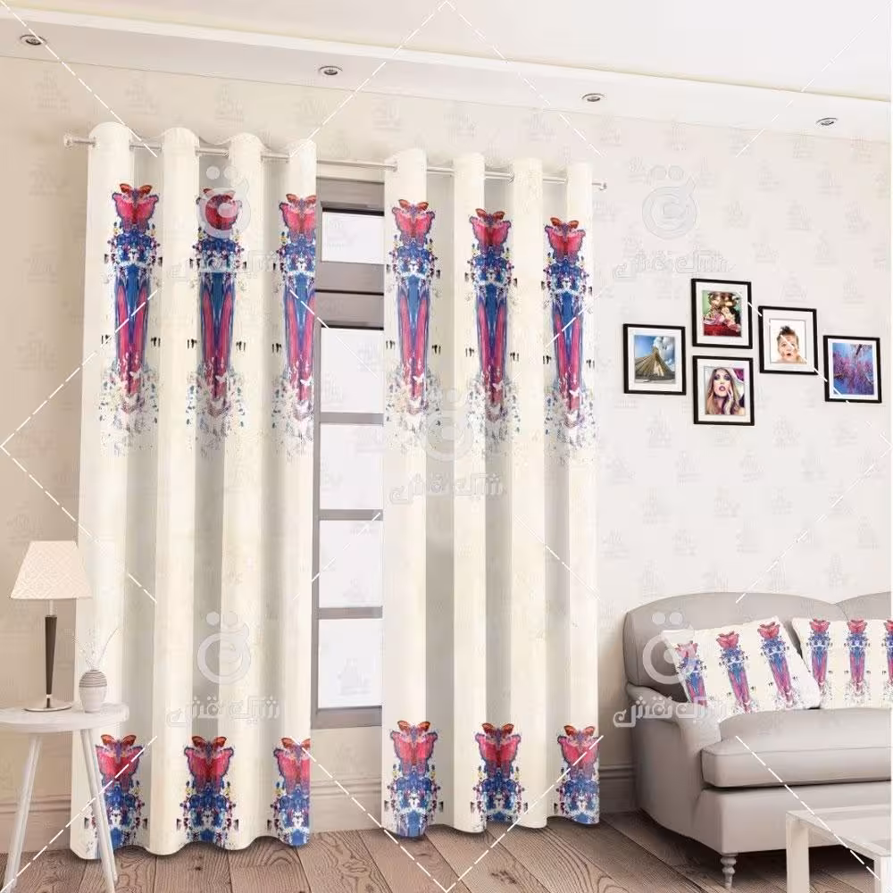 پرده پانچی کد 1093 (طرح مدرن)