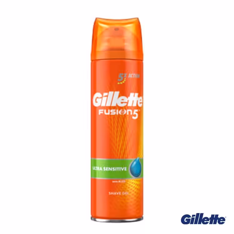 ژل اصلاح فیوژن مدل ضد حساسیت و خنک کننده حجم 200 میل