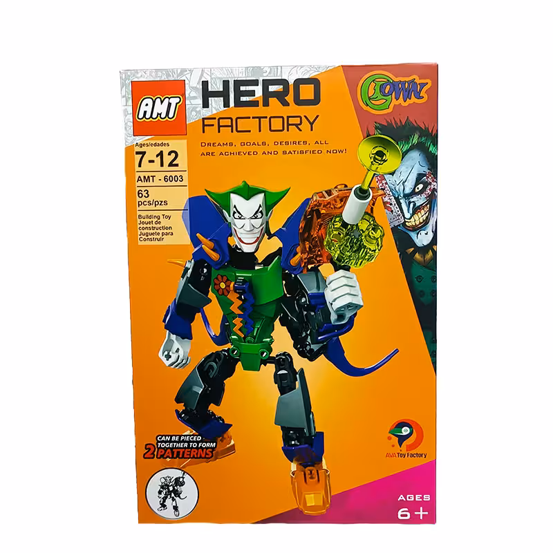 بازی ساختنی لگو HERO شخصیت برند AMT کد 6003