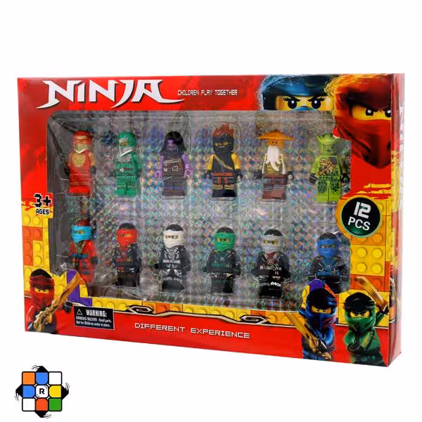 اکشن فیگور لگویی نینجا 12 عددی