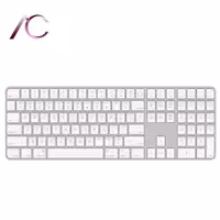 کیبورد بیسیم اپل مدل Magic Keyboard Numeric with Touch ID