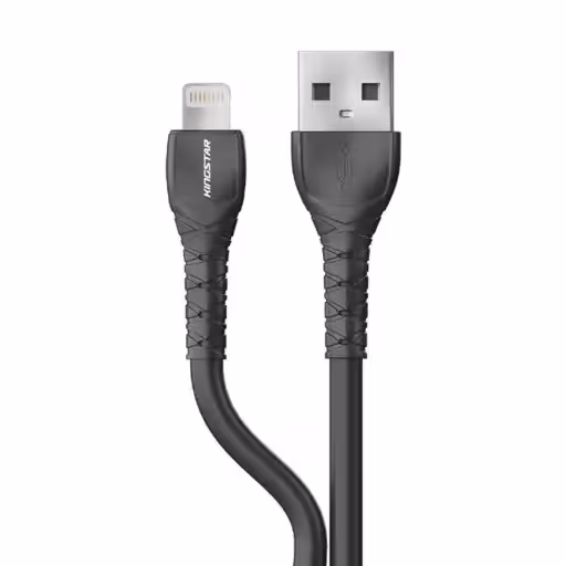 کابل تبدیل USB به لایتنینگ کینگ استار مدل K520i طول 25 سانتی متر