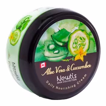 کرم مرطوب کننده کاسه ای آلوئه ورا و خیار 300ML نیوتیس