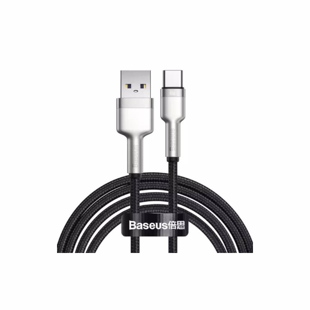 کابل یو اس بی به تایپ سی بیسوس مدل Baseus CAKF0002 USB to Type-C Cable با طول 2 متر و توان 66W