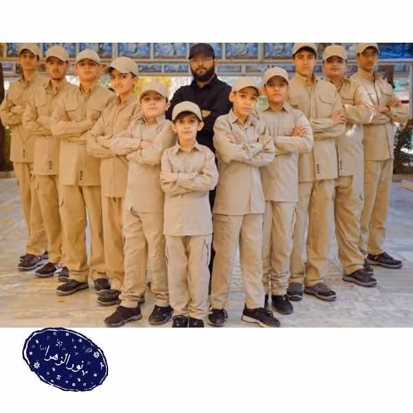 پیراهن و شلوار شش جیب نوجوان