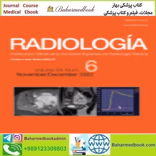 Radiología English Edition Volume 64 Issue 1 to 6 2