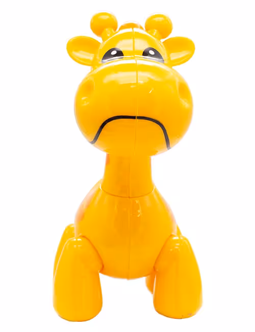 زرافه جقجقه‌ای زرد