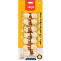 تشویقی سگ ونپی مدل Beef Rawhide Wrapped